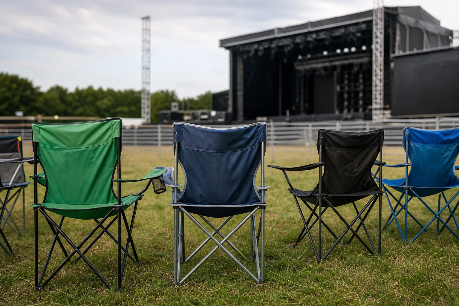 Campingstuehle beim Konzert: Warum der richtige Sitzplatz das Erlebnis veraendert