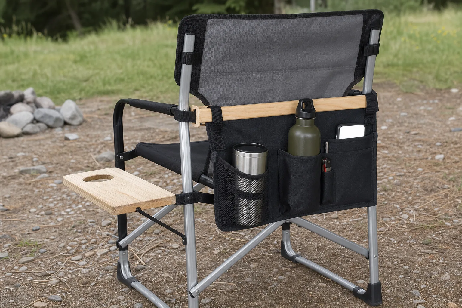 Campingstuhl-Zubehoer selber machen: Praktische DIY-Erweiterungen fuer unterwegs