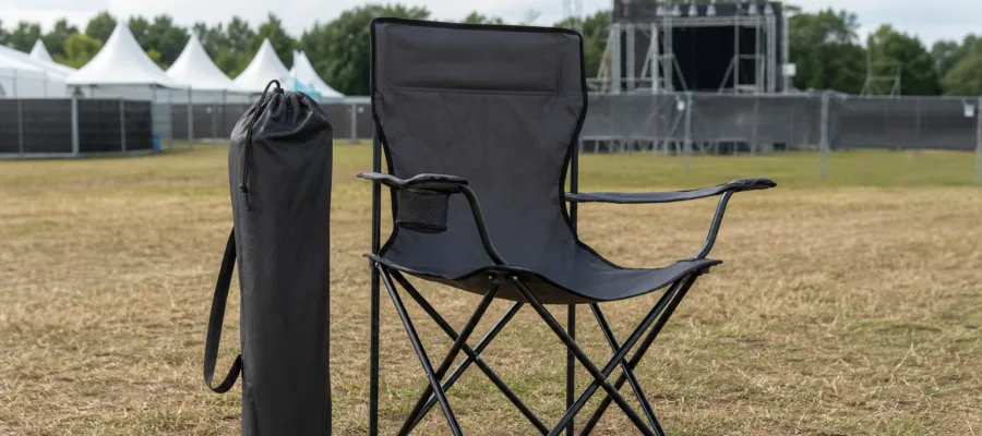 Campingstuhl beim Festival nutzen: Komfort, Transport und sichere Anwendung