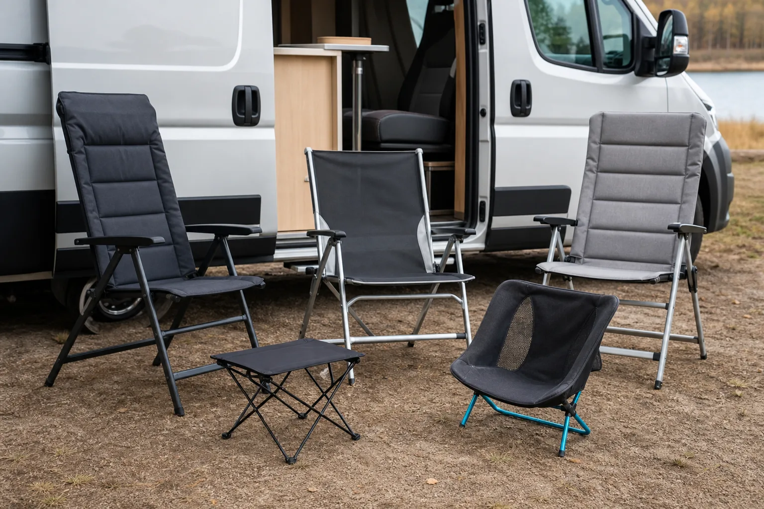 Campingstuhl fuer Wohnmobil und Van kaufen: Passende Modelle fuer unterwegs