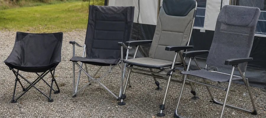 Campingstuhl fuer den Campingplatz: Stabilitaet und Standfestigkeit im Vergleich