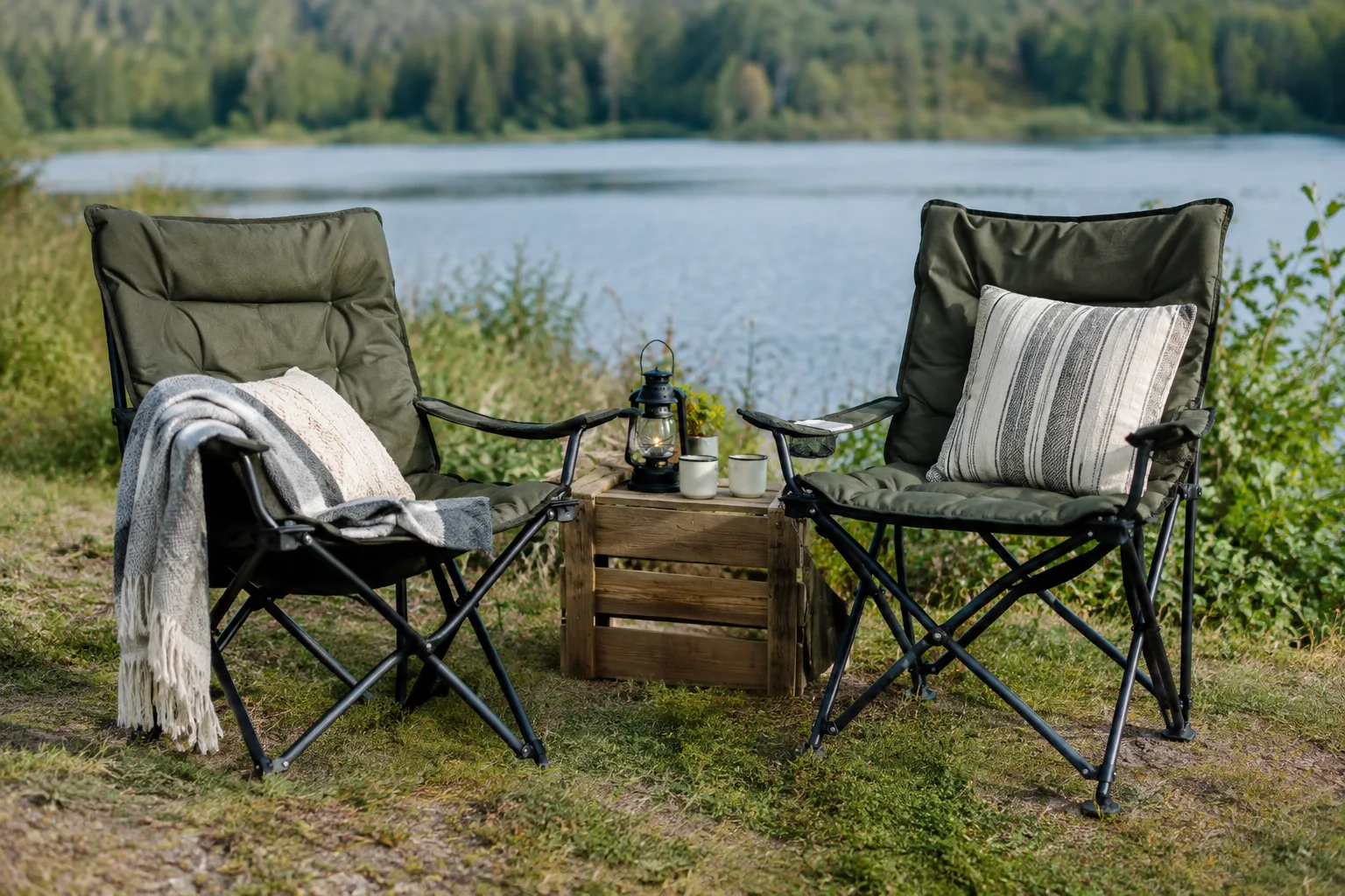 Campingstuhl-Lounge selber gestalten: DIY-Ideen fuer eine gemuetliche Outdoor-Ecke