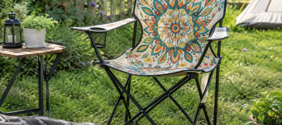 Campingstuhl kreativ gestalten: Besondere DIY-Projekte fuer Camping, Festival und Garten
